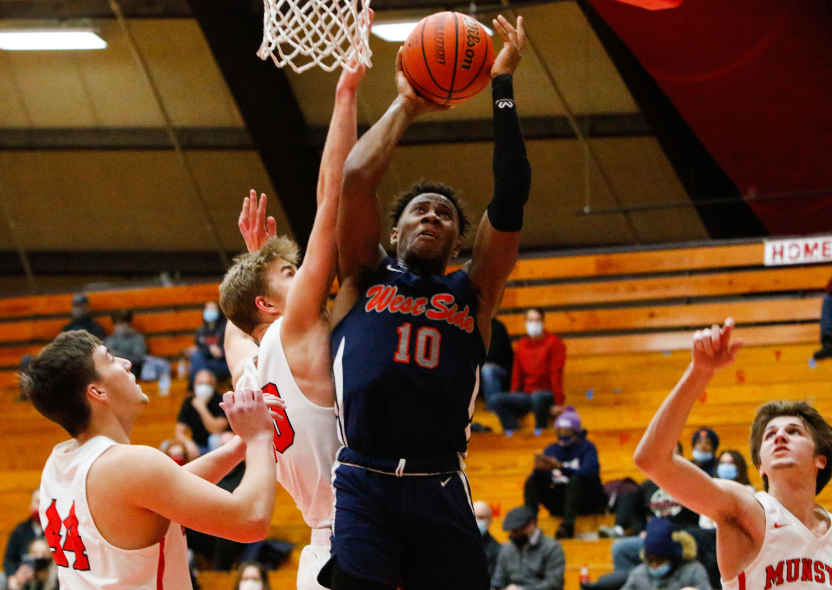 West Side at Munster boys basketball